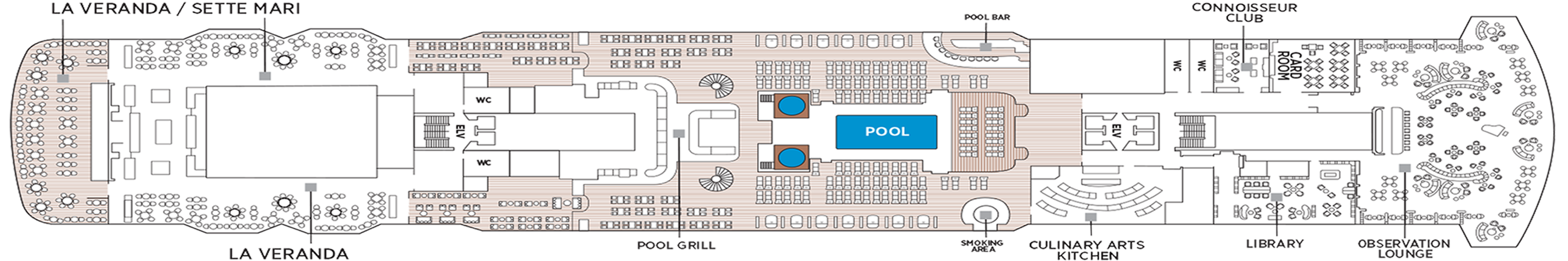 Regent Seven Seas Cruises Seven Seas Grandeur Deck 11.png